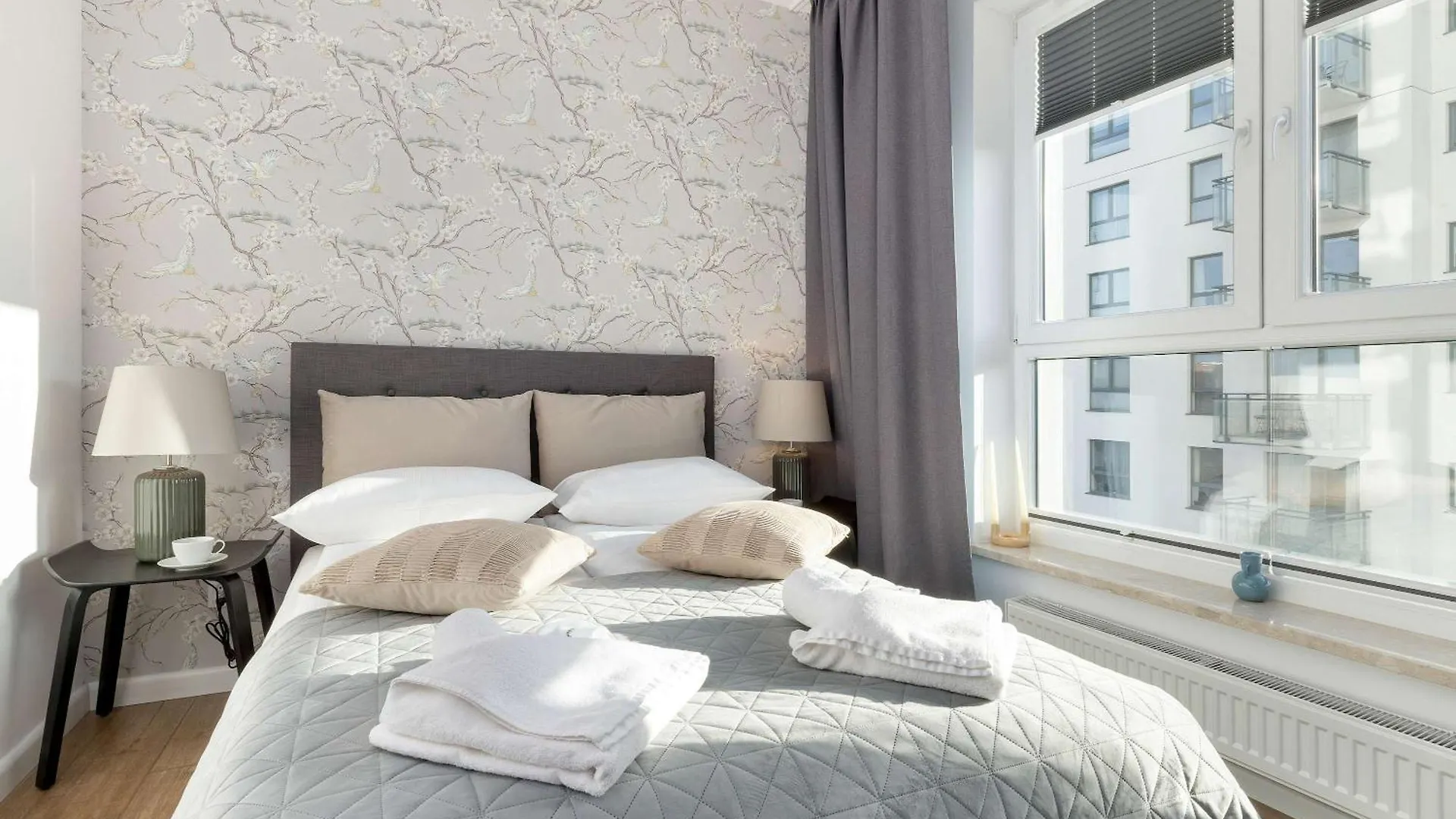 アパート Elegancki Apartament W Centrum Gdanska Z Klimatyzatorem I Parkingiem By Renters Prestige